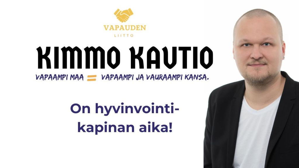 Katso vaalivideo 2025: On hyvinvointikapinan aika!